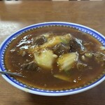 中華料理 哈爾濱 - 牛バラシチュー飯