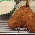 釣りあじ食堂 - この日のMVP・金あじフライ