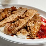 肉食堂 最後にカツ。 - 