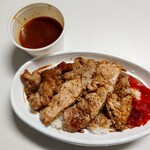 肉食堂 最後にカツ。 - 