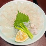 かき忠 - ふく刺（別注文）