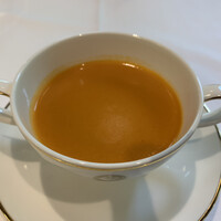 レストラン カスケード - 人参のポタージュ