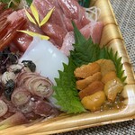 魚一 - 2025.10.28 刺身盛り合わせ