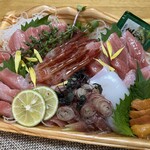 魚一 - 2025.10.28 刺身盛り合わせ