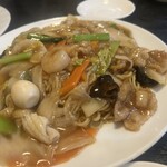 四川園 - あんかけ焼きそば