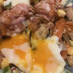 うおいちばん - 海鮮バラチラシ 温玉投入