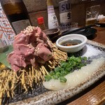 酉どうらく - 鶏白レバー刺し