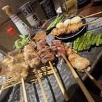 酉どうらく - 焼き鳥7種