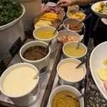 バルバッコア - ドレッシング豊富