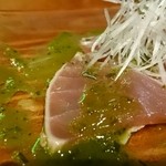 清瀬ダイニング - マグロのレアステーキ