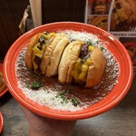 THE GRABBER hamburger pub - 【Louis 3st Anniversary】 『RED CARPET DOUBLE CHEESE BURGER¥3,300』 『HOT COFFEE¥495』