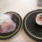はま寿司 ひたちなか田彦店 - 生ハムオニオン、キンパ