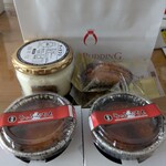 GRAND OEUF PUDDING - ティラプリとうっふプリンとフィナンシェ。