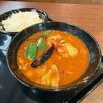 CoCo壱番屋 - ローストチキンスープカレー　1110円