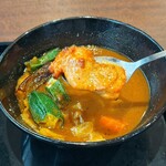 CoCo壱番屋 - ローストチキンスープカレー