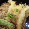 松茸ときのこ料理 きのこむら 深山 - 松茸天ぷら蕎麦