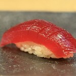 明石鮓 - 天然インド鮪美味しいです