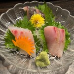 和み居酒屋 坊や - お刺身3点盛り
