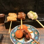 鳥さと - 追加オーダー4串！