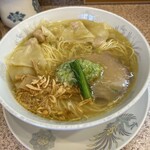 ラー麺専門店 こしがや - 塩ネギワンタンメン