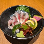 鯖しゃぶと炙り焼き奥いずも - 