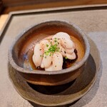 筵 - 真鱈白子自家製ポン酢と黒七味