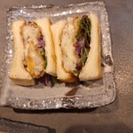 筵 - 里芋グラタンコロッケサンド