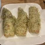 手打ちうどん 上を向いて - 竹輪磯辺揚げ250円