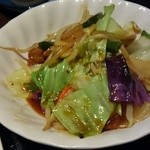 隠れ菴忍家 - 白身魚の野菜餡掛け