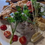 麦と米 - カレーの五穀米