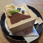 麦と米 - 枡デザート