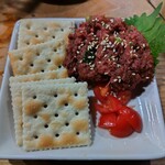 酒蔵 初孫 - コンビーフたたき