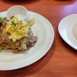 ガスト - 料理写真:大判チキン竜田 山盛りタルタル+ライス小