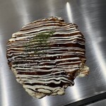 お好み焼 三河多田屋 - ランチメニューのハーフ&ハーフ¥1150 豚玉