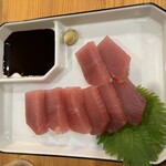 呑み処鰻家 四日市 - キハダマグロの刺身