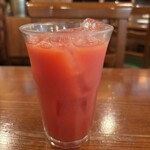 トラットリア フランコ - ブラッドオレンジジュース