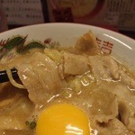 夢ノ弥 - 肉玉そば（７００円）