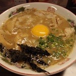 夢ノ弥 - 肉玉そば（７００円）