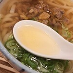 やりうどん - つゆ