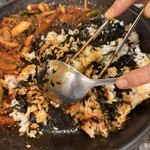 뱃고동 - 海苔とご飯