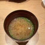 浅草壽司清 - シジミのお椀