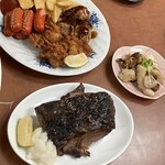 魚庭本店 - このマグロ焼きは絶品。