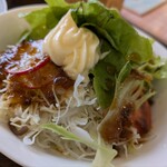 まきしむ - ナポリタンについてたサラダ