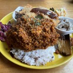 カメイノ食堂 - 生姜のキーマカレー