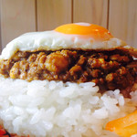 タダカリー - キーマカレー 目玉焼トッピング