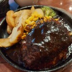 ビストロます家 - げんこつハンバーグ　税込み1485円