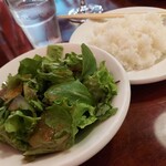 ビストロます家 - ミニサラダ　+120円