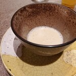 aoi restaurant - さつまいものポタージュ