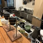 Cafe 1 Part - ティーラテ系の作成の様子