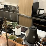 Cafe 1 Part - チャイラテ作成の様子